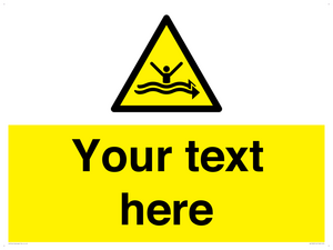 Custom Warning strong currents